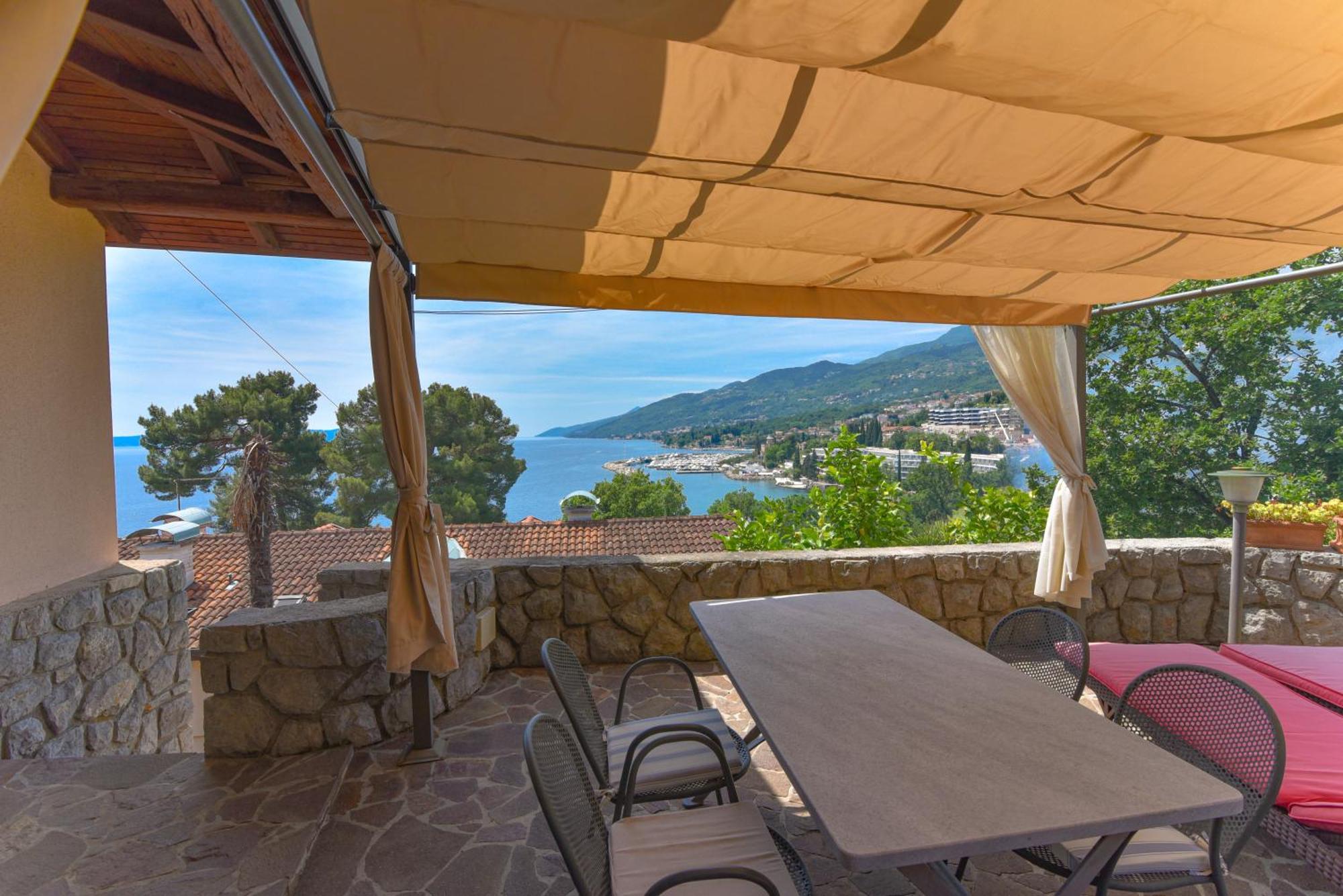 Apartments Villa Vosilla Abbazia Esterno foto