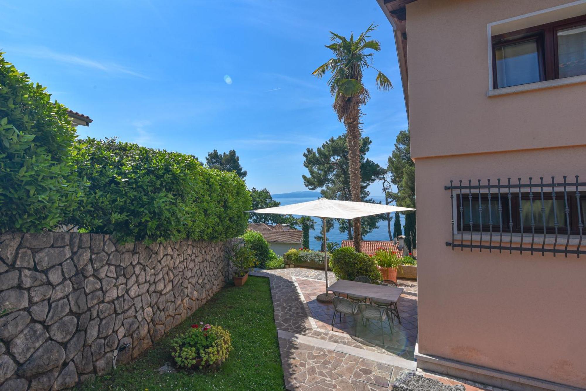 Apartments Villa Vosilla Abbazia Esterno foto