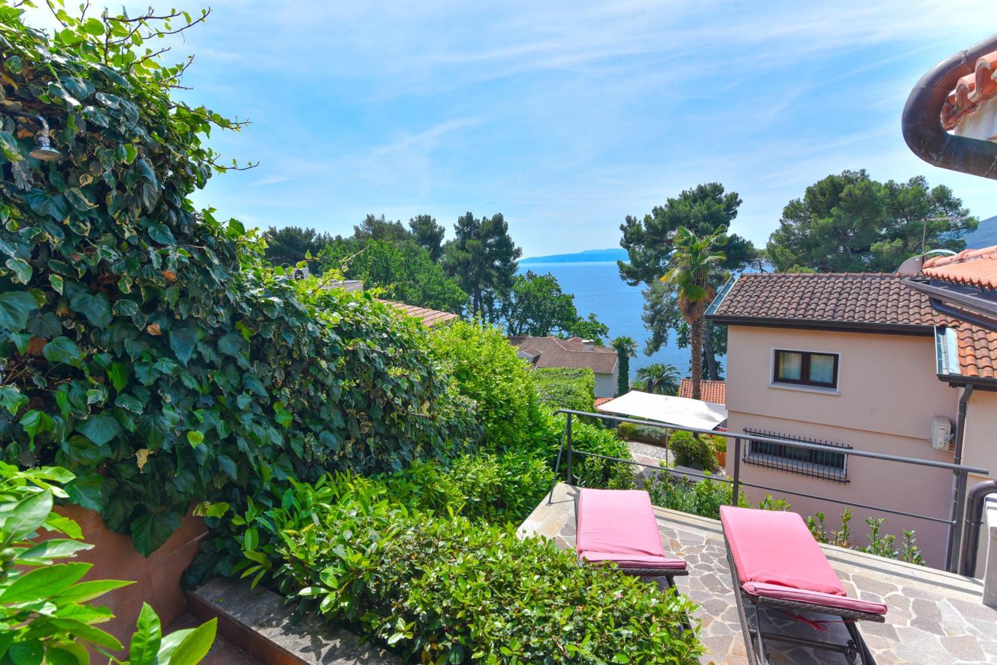 Apartments Villa Vosilla Abbazia Esterno foto