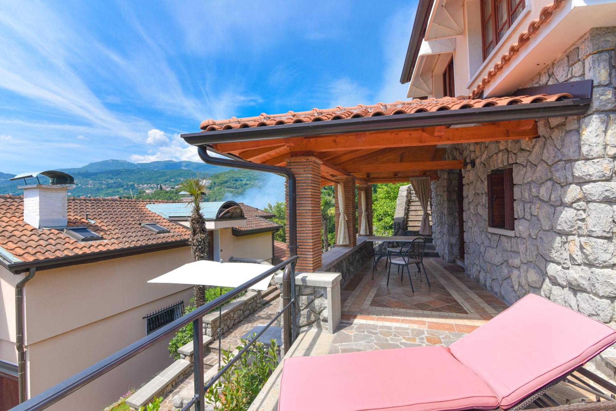 Apartments Villa Vosilla Abbazia Esterno foto