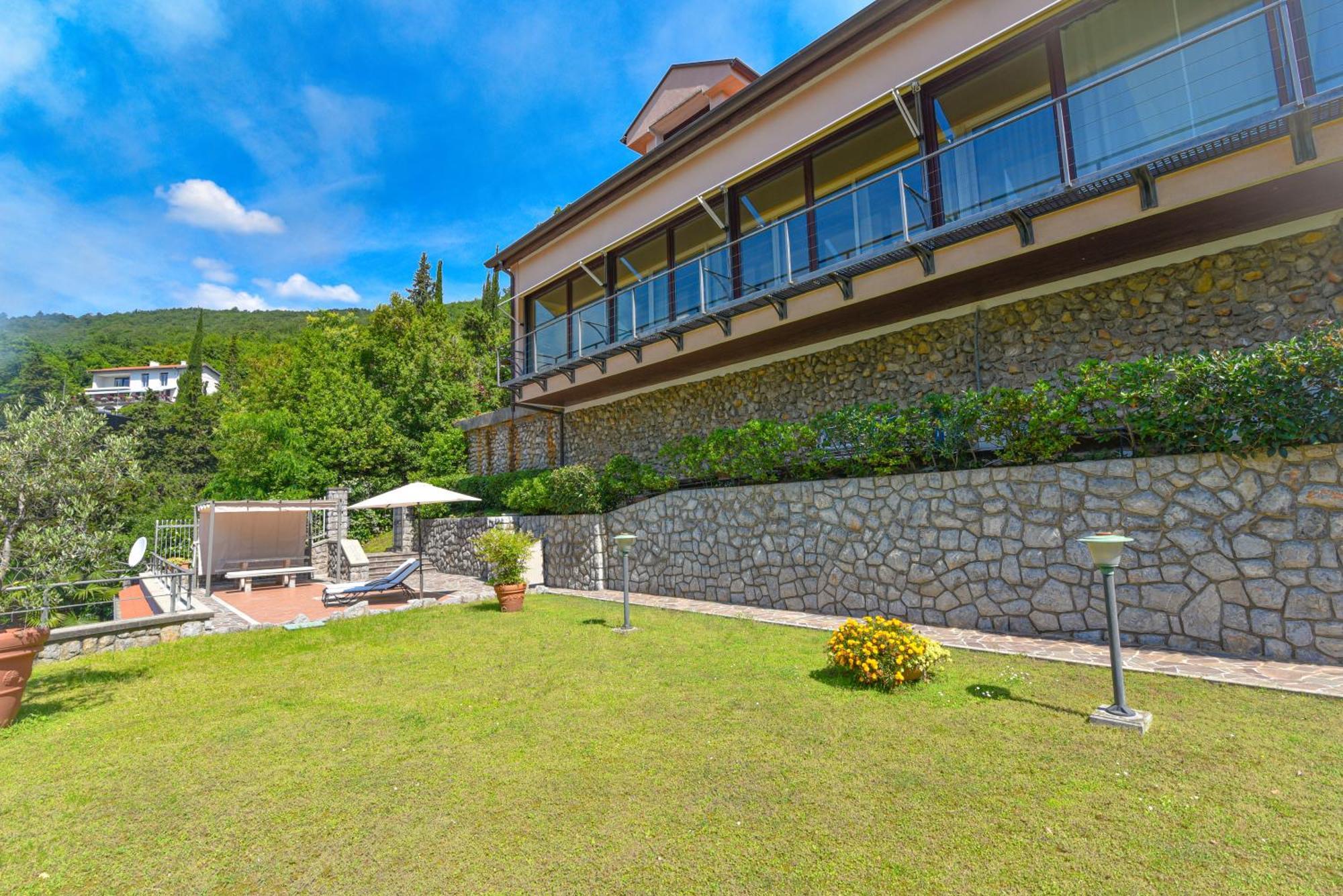 Apartments Villa Vosilla Abbazia Esterno foto