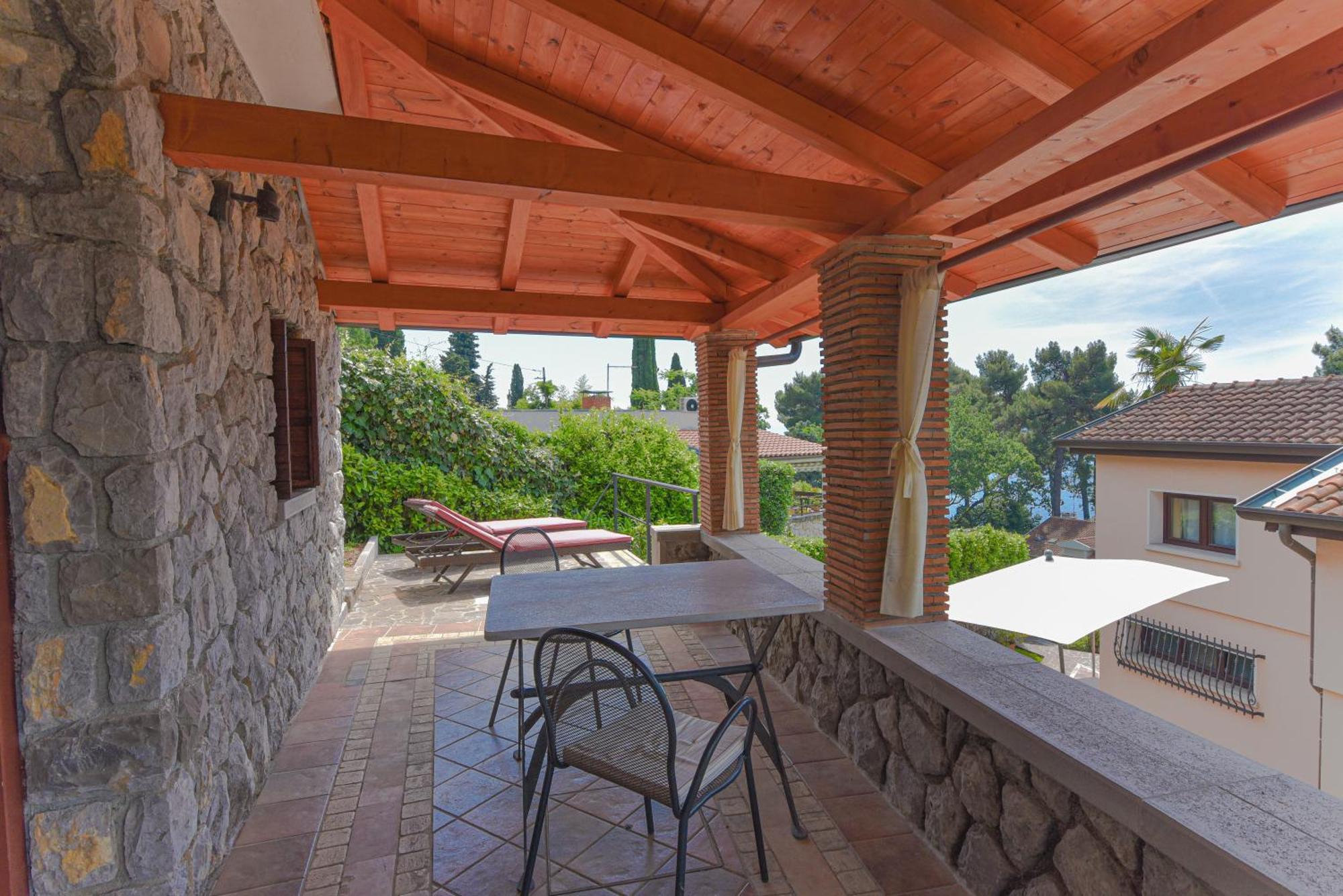 Apartments Villa Vosilla Abbazia Esterno foto